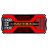 KAMAR X-SPIDER L2425 LED-Rücklicht mit 5 Funktionen, universell