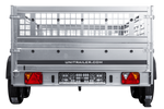 Autotransportanhänger 264x150 UNITRAILER GARDEN 265/2 KIPP mit Gitterwänden