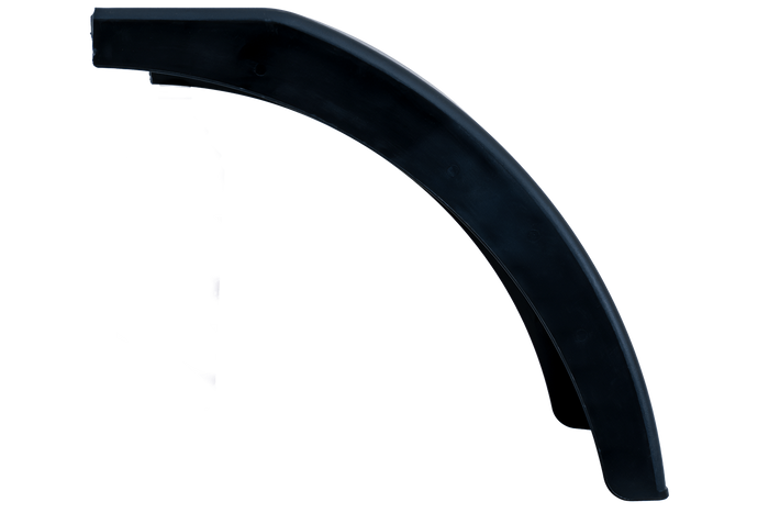 Halbkotflügel für Anhänger DOMAR DR1012201 Radlauf 384/200mm rechts