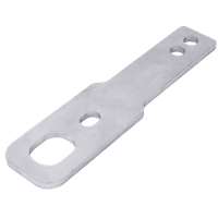 Hakenhalter zur Befestigung von UNITRAILER-Transportgurten, Länge 223,5 mm