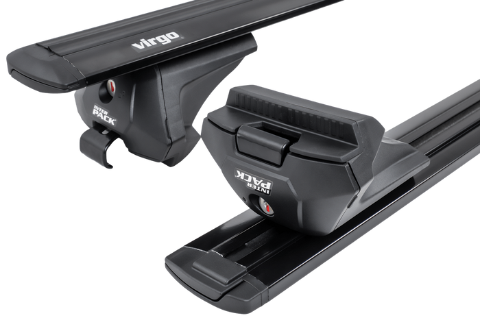 Inter Pack Virgo IR 110 (G2) Dachträger für integrierte Reling (schwarz)