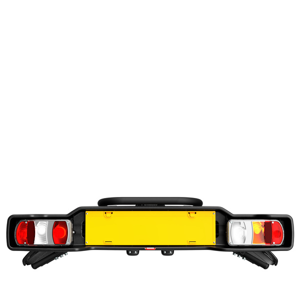 Peruzzo Parma 3 - Anhängerkupplungs-Fahrradträger für 3 Fahrräder (schwarz)