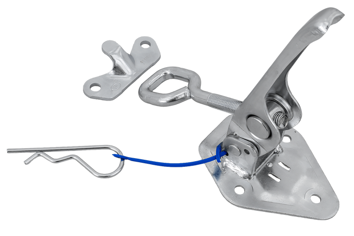 Seitenkupplung mit STEELPRESS ZB-15A+Z-15 Verschluss, kompletter Exzenterverschluss der Anhängerseite