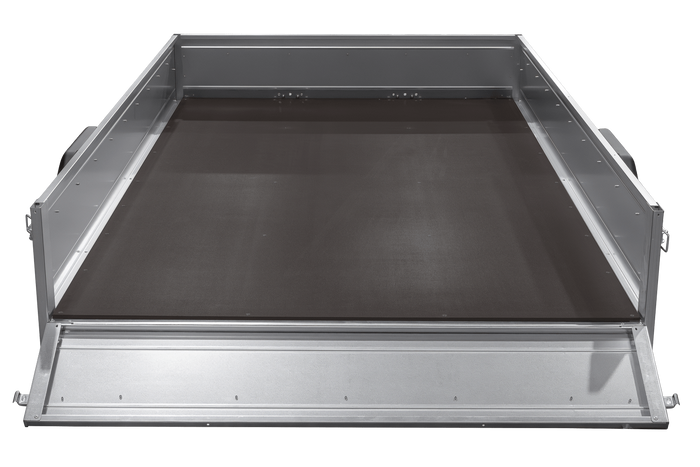 Einachsanhänger auf Blattfedern 264x150 UNITRAILER GARDEN 265/R KIPP