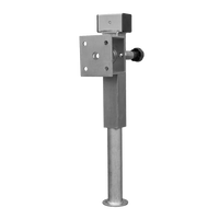 UNITRAILER D-110.000.049 ausziehbare Kurbelstütze für 1300 kg Pritschenanhänger 410-645 mm