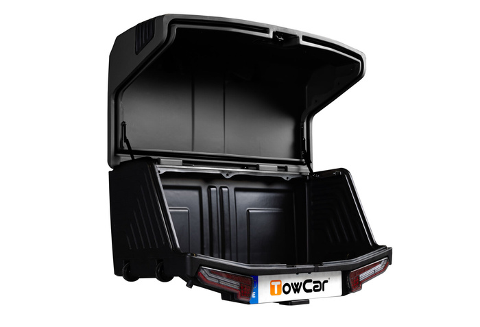 Towbox V3 Camper schwarz - Kastenträger für Anhängerkupplung