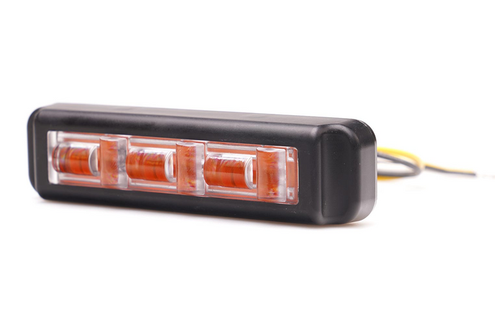 Warnleuchte WAŚ 2466 W285 LED-Blinkleuchte orange MASTER/SLAVE