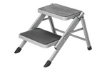 ProPlus 360823V01 Faltbare Campingtreppe, Zweistufentreppe, 150 kg