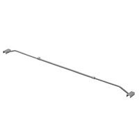 Flache Planenhalterung für ProPlus-Anhänger 340918V01, verstellbar 152–220 cm