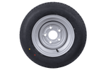 OUTLET Verstärktes Rad für Anhänger REIFEN LINGLONG 195/55 R10C 98/96N FELGE UNITRAILER 6Jx10&quot; 5x112 ET:-4