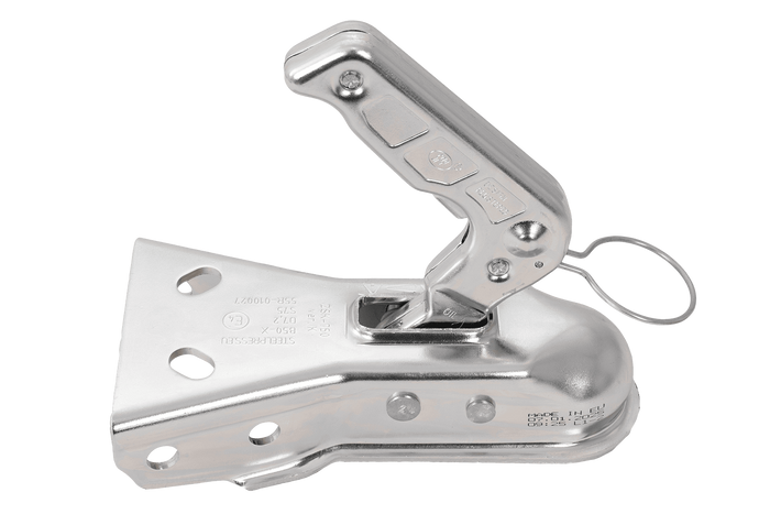 STEELPRESS ZSK-0750K Kugelkupplung für 750kg Anhänger mit V-Deichsel