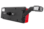 ASPÖCK EUROPOINT III LED-Bajonett-Rücklicht 7PIN ASS2 mit Hupe, 7 Funktionen links