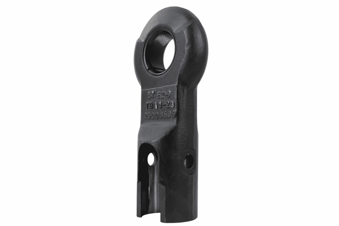 KNOTT KK7488S Augenkupplung für einen 3500 kg Anhänger mit 50 mm Rohrzugdeichsel, neue Ausführung