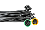 Lichtset: FRISTOM LED-Rückleuchten + HORPOL LED-Seitenmarkierungsleuchten + MANTES 7m 7-PIN-Kabelbaum