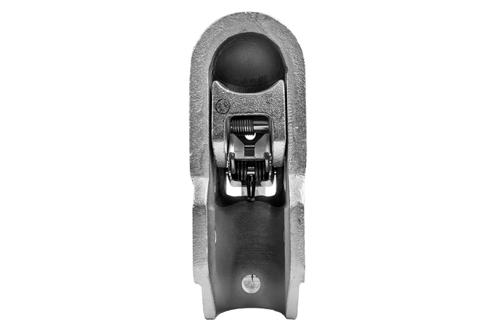 WINTERHOFF WW 350-RB-K1414 Kugelkupplung für 3500 kg Anhänger mit 50 mm Zugstange aus Gusseisen