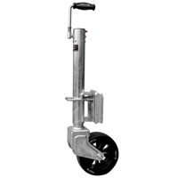 KNOTT TK57 Schwenkstützrad mit Griff 500 kg 57 mm 710–1010 mm