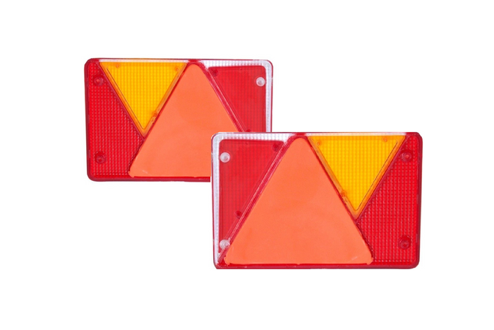 ASPÖCK MULTIPOINT IV Rückleuchtenabdeckungen links+rechts