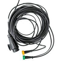 MANTES Elektroinstallation, Anhänger Kabelbaum, 7m, 13 Pol Stecker, 2x 5 Pol Bajonett