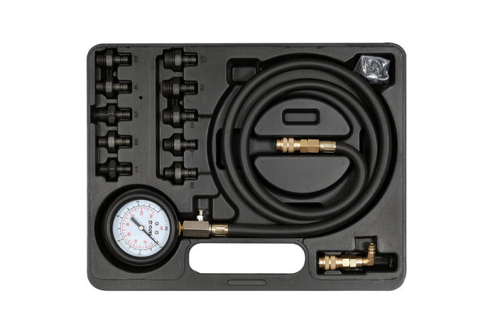 YATO YT-73031 Öldruckmesser, 12-teiliges Set.