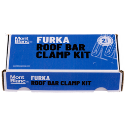 Paar D Mont Blanc Montageklemmen für Furka-Gepäckträger