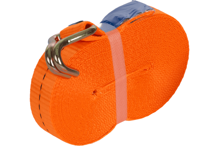 UNITRAILER 10 m/25 mm/1 t oranges Transportband mit Spanner