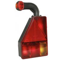 ASPÖCK EARPOINT I Bajonett-Rückleuchte 5-polig, 6 Funktionen links