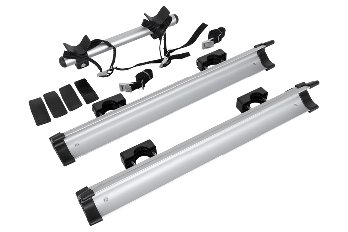 Inter Pack Re-Cargo Anhängerkupplungsplattform + Adapter für den Transport von 3 Fahrrädern