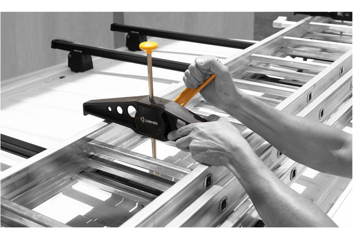 Satz von zwei LOKHEN STOPPY 606510100 Leiterbefestigungswinkeln