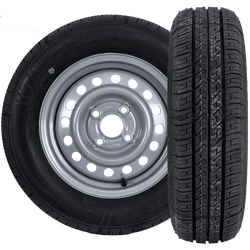 Satz von zwei Rädern für Anhänger KENDA 165/70 R13 79N Reifen und KENDA 4Jx13H2 4x100 ET:30 Felge