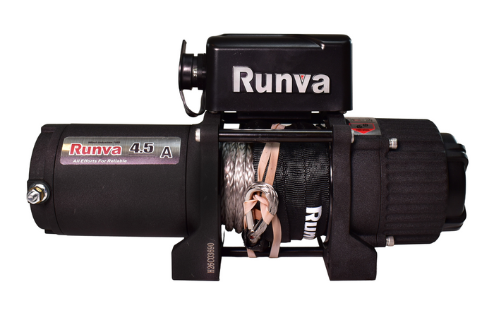 Elektrische Anhängerwinde RUNVA EWP3500A 12V 1588kg mit 12,8m Seil