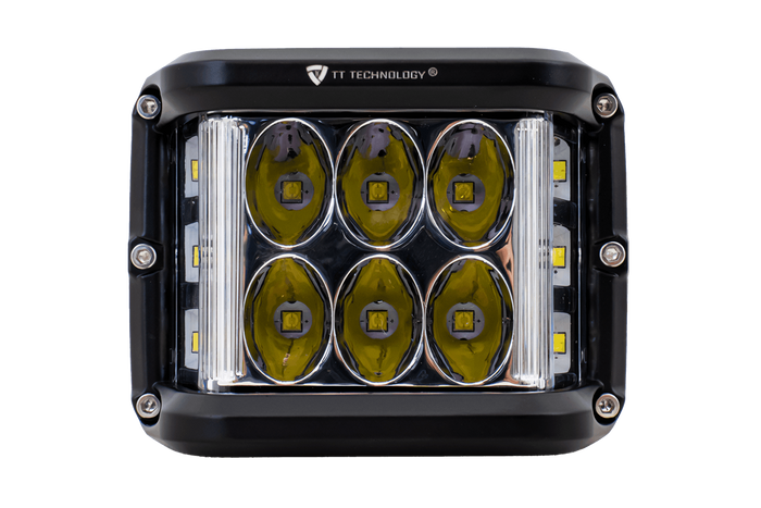 Set bestehend aus zwei LED-Arbeitsscheinwerfern, Reflektor TT TECHNOLOGY TT.13209 12xLED 2200lm