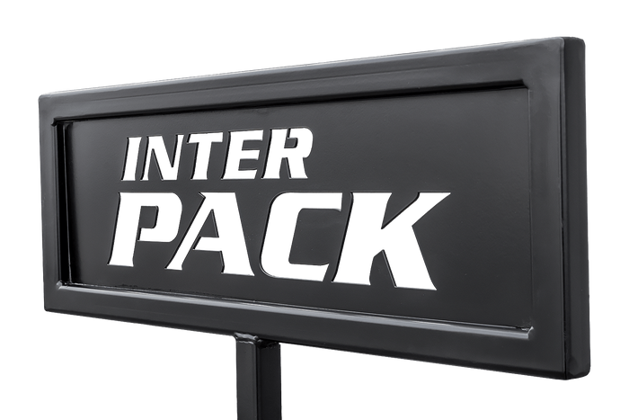 INTER PACK Anhängerkupplungs-Fahrradträgerständer für 2 Träger 1368 mm 800 mm