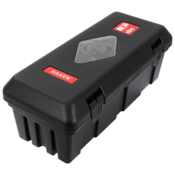 Feuerlöscherkasten 9kg DAKEN 82010 ADAMANT 671x310x247mm schwarz