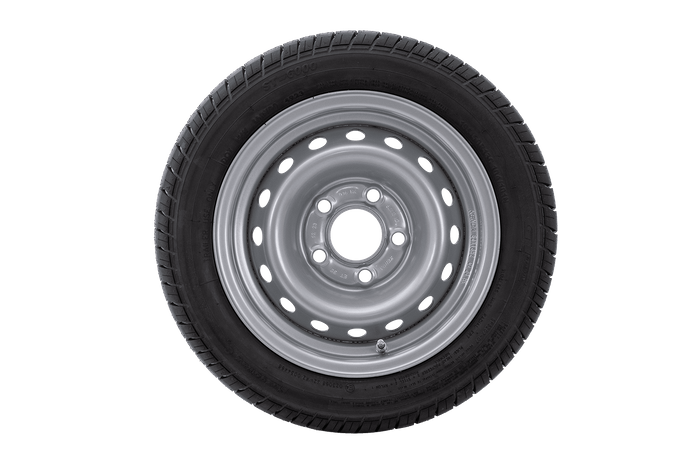 Verstärktes Rad für Anhänger REIFEN GT Radial 195/50 R13C 104/101N FELGE KENDA 6Jx13"H2 5x112 ET:30