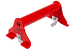 PRAMAR Radstopper VDI 2700 rot Abschleppwagen Radsicherung - verstellbar, universal