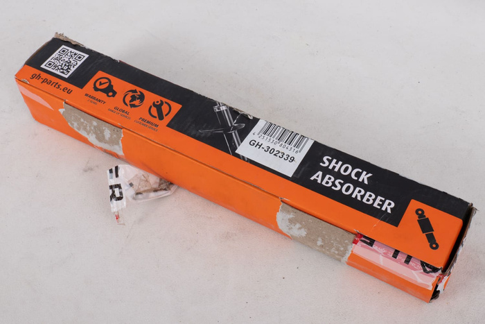 OUTLET OPTIMAL Stoßdämpfer für Anhängerachse 750kg für Einzelachse
