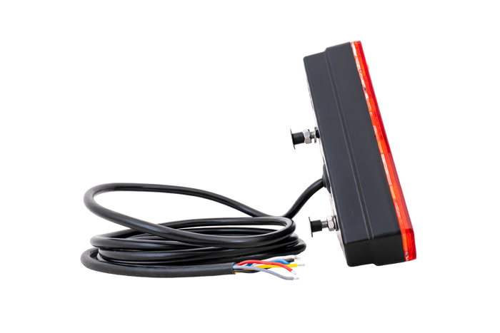 WAŚ W245 LED-Rückleuchte mit 6 Funktionen, universell