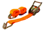 UNITRAILER 3 m/35 mm/2 t orangefarbenes Transportband mit Spanner