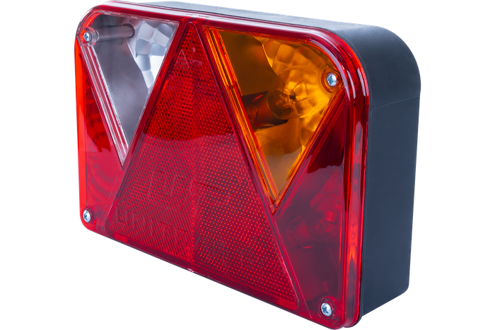 Lichtset: DOBPLAST Rücklichter + DOBPLAST LED-Seitenlichter + MANTES 7m 13-PIN Kabelbaum + Schnellverbinder