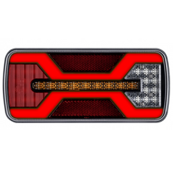 KAMAR X-SPIDER L2430 Rücklicht-Bajonettanschluss 5-PIN 6 Funktionen links