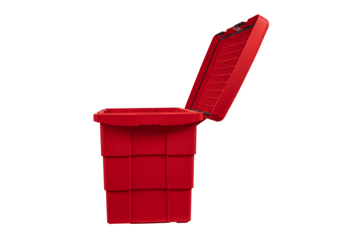DAKEN 86014 PITBOX Schüttgutbehälter, z. B. für Sand oder Streusalz, 655 x 570 x 520 mm, 108,5 l