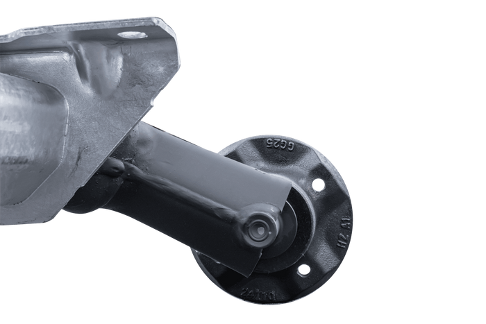 AL-KO OPTIMA ungebremste Achse für Anhänger 750kg 1260mm 1720mm 4x100