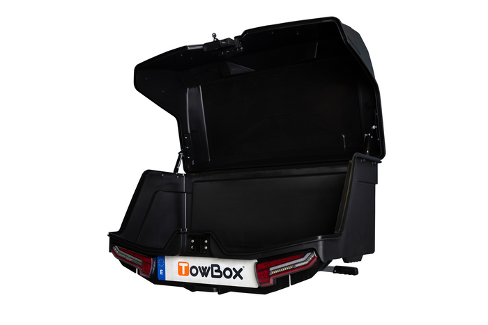 Towbox Alpha urban black - Anhängerkupplungs-Gepäckbox
