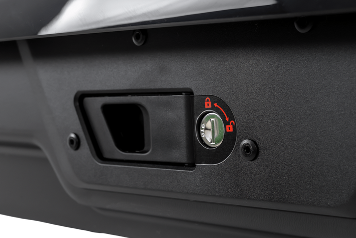 Inter Pack Monsun PRO L Dachbox,  Metallic-Schwarz