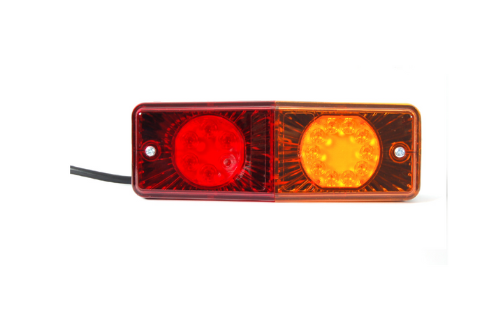 Rückleuchte WAŚ W072UD 487 3 Funktionen universell