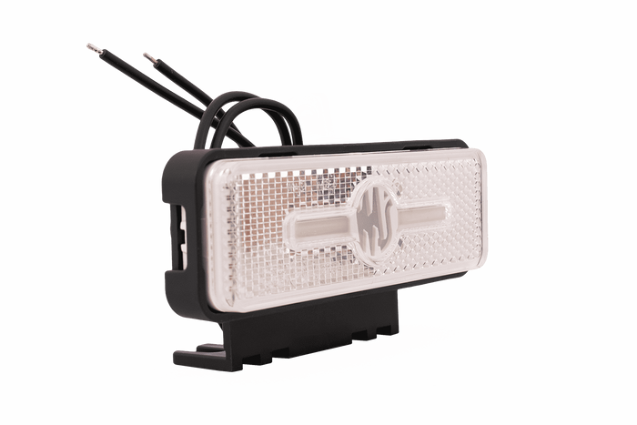 WAŚ W254 2035 LED-Universal-Positionsleuchte weiß mit Halterung