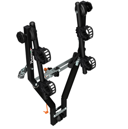 Peruzzo Cruising – Fahrradträger für die Anhängerkupplung (Schwarz)