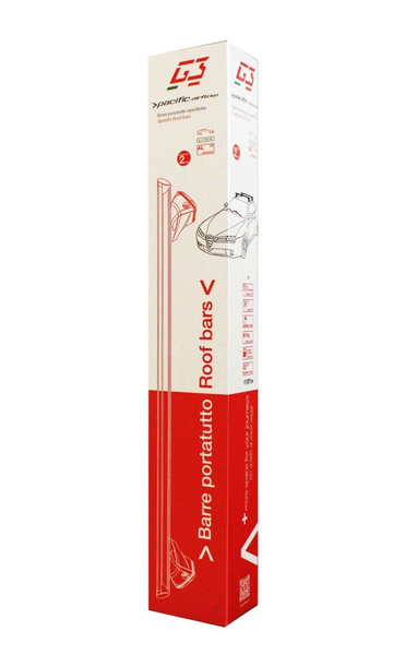 Dachträger G3 Pacific Aero 64.210-68.013 Aluminium