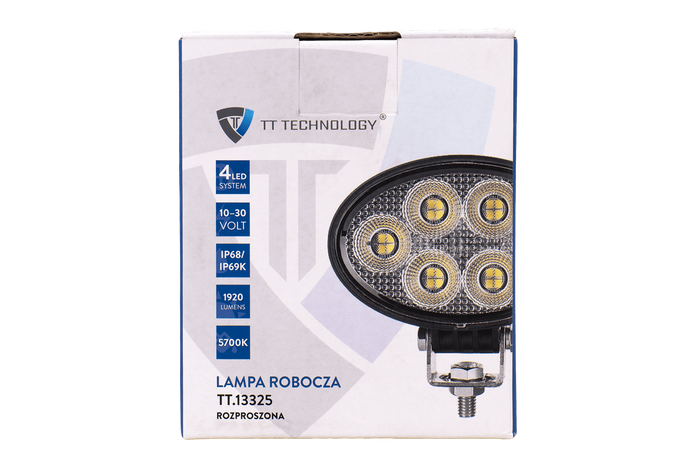 LED-Arbeitsscheinwerfer-Reflektor TT TECHNOLOGY TT.13325 24xLED 1920lm oval