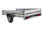 Anhänger mit Aluminiumseitenwänden 264x150 Unitrailer Garden 265 KIPP ALU